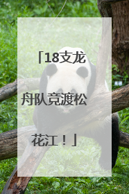 18支龙舟队竞渡松花江！